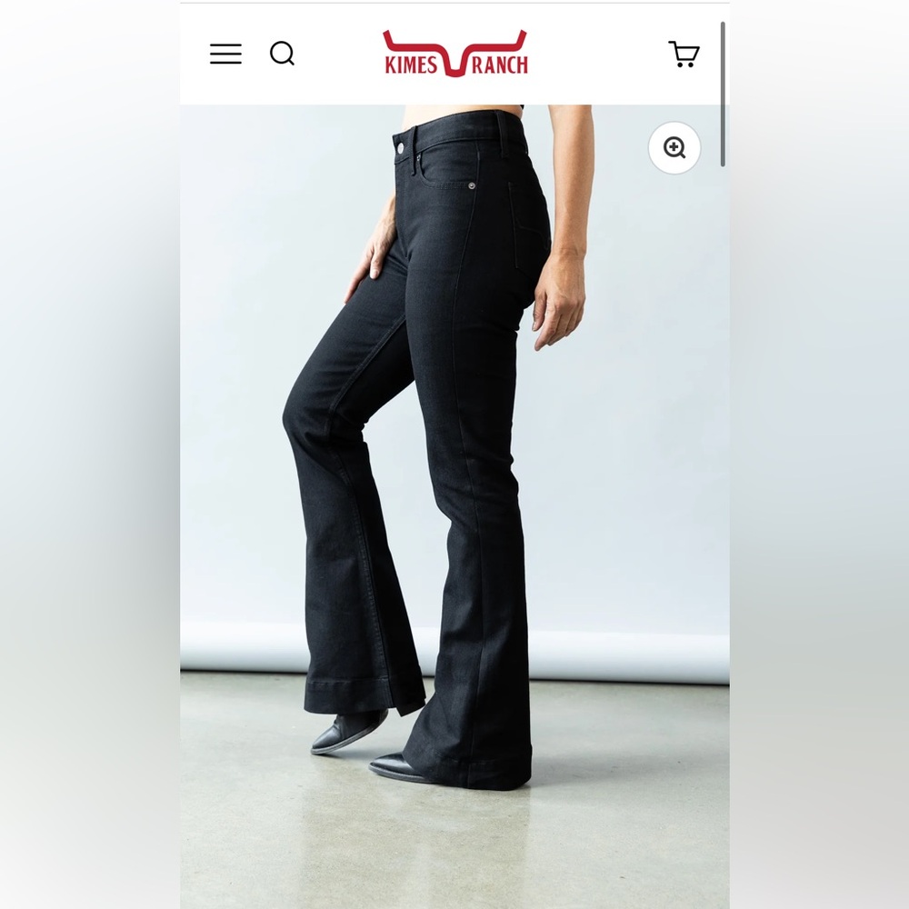 Kimes Ranch Black Jennifer Trouser Jean